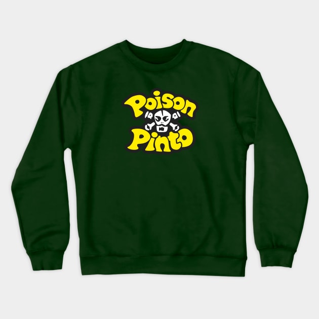 1976 - Poison Pinto (Green) Crewneck Sweatshirt by jepegdesign